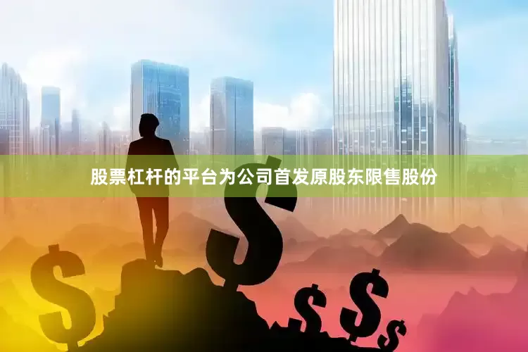 股票杠杆的平台为公司首发原股东限售股份