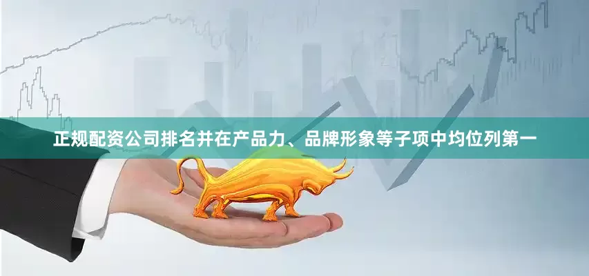正规配资公司排名并在产品力、品牌形象等子项中均位列第一